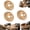 3pcs*Flat Surface, variant on Angle Grinder Polishing Pad,Heavy-Duty Wood Carving Shaping Disc Set for Angle Grinder 4" & 4 1/2 Inch,Woodworking Attachment Buffing Wheels (Mix)