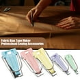 thumbnail image 3 of Naierhg Professional Bias Tape Maker Kit with 5 Adjustable Widths (6/9/12/18/25mm) – Effortless Fabric Binding Tool for Quilting, Sewing & Crafting – Portable, Time-Saving Design, 3 of 7