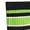 Green, variant on 5 Pairs Stripe Crew Socks Women Keep Warm Soft Mid Calf Tube Socks Fall Winter Casual Socks Black One Size
