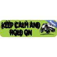 thumbnail image 4 of 10in x 3in Keep Calm Hold On Bumper Sticker, 4 of 5