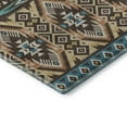 thumbnail image 3 of Addison Rugs Mayfield Premium Machine Washable Transitional Aztec Brown Rectangle Rug, 8' x 10', 3 of 7