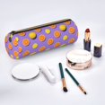 thumbnail image 2 of Disketp Yellow Lemon And Orange Estuche Organizador de Lápices de Cuero, Estuche de Oficina con Cremallera para Bolígrafo y Lápiz, 2 of 6