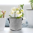 thumbnail image 1 of RENACLIPY 5 Pcs Pots de Culture Gris pour le Développement des Racines avec Design d'Aération Extérieur, 1 of 6