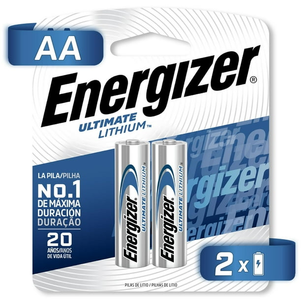 Pila Energizer Aa Blister 2 Unidades negro 1