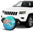 thumbnail image 2 of KAKALAD Mermaid Girl Summer Spare Tire Cover Universal Vehicle Accessories Buckle Car Tools 15”in, 2 of 6