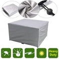 thumbnail image 2 of SHAR Rectangular Garden Table Cover Waterproof Garden Furniture, 2 of 5