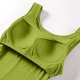 thumbnail image 6 of Tank Tops With Built In Bras，Ladies Camisoles Tops Cotton Undershirts Non Removable Padded Tank Top Padded Camisoles For Women Padded Shirt Women Layering Tank Tops U Neck Shapewear, 6 of 9