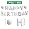 thumbnail image 2 of Banner de cumpleaños Fukaisu, divertido papel de bola 3D con tema deportivo, 2 of 7