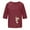 Red, variant on TSADFHJI Sparkly Christmas Tops for Women Women's Cotton Linen Daisy Print Round Neck Short Sleeve Loose Casual Top T Shirt S White
