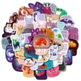 thumbnail image 1 of Paquete de 50 pegatinas, paquete de pegatinas motivacionales, calcomanías inspiradoras estéticas duraderas para computadora portátil, botella de agua, álbum de recortes de computadora, 1 of 4
