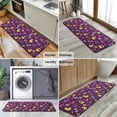 thumbnail image 6 of Purple Dinosaurs Dino Roar Pattern Kitchen Rug Mat,Kitchen Runner Rugs Non Skid Washable,Decorative Kitchen Floor Mats for Kitchen,Sink,Laundry,17"x47.2", 6 of 7