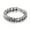 Steel Color, variant on Titanium Steel Men's Rock Diamond Motorcycle Bracelet