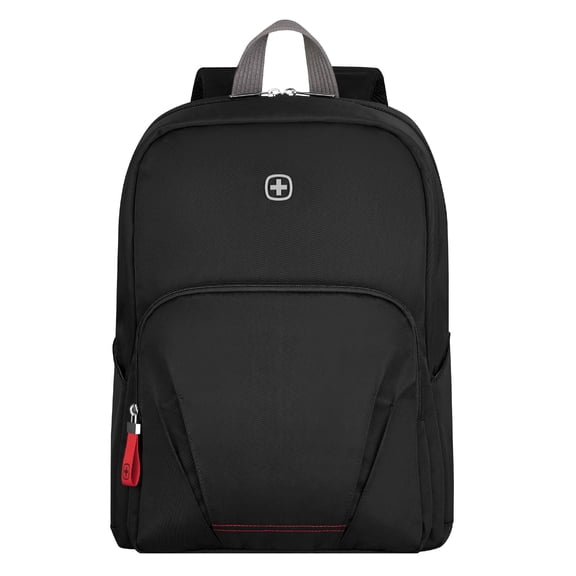WENGER, Motion, 15.6 Inches Laptop Backpack, 20 liters, Black, 612545, Business Travel Bag, Swiss Designed
