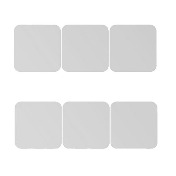 Espejo autoadhesivo Zulema 15x15cm 6 piezas