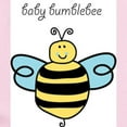 thumbnail image 2 of CafePress - Baby Bumblebee Infant Creeper - Baby Light Bodysuit, Size Newborn - 24 Months, 2 of 4