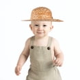 thumbnail image 2 of Sombrero de paja para niños, gorra de playa, sombrero de paja, sombrero de playa tejido de paja, sombrero artesanal de verano, 2 of 6