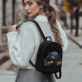 thumbnail image 3 of CHAQLIN Cute Dog Small Backpack, Adjustable Strap Polyester Mini Backpack for Hiking Travel, Zipper Closure Fashion Travel Shoulder Bag, 3 of 8