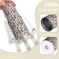thumbnail image 2 of Leopard Print 30oz Handheld Travel Tumbler with Handle – Double Wall Stainless Steel Insulated Cup, Flip Straw Lid, Leak-Proof & BPA-Free for Hot and Cold Drinks – Durable Coffee & Juice Mug White, 2 of 6