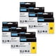 thumbnail image 1 of Aonomi 18489 a18489 Etiquetas de repuesto para etiquetas industriales DYMO de nailon flexible de 3/4 pulgadas, negro sobre blanco, compatible con impresora de etiquetas DYMO Rhino 5200, Rhino 4200, Rh, 1 of 1