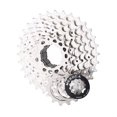 thumbnail image 2 of Eigraketly Cassette para bicicleta, accesorios para ciclismo huecos, piezas mejoradas, tamaño compacto, instalación práctica, volante de Metal 9S/10S, Ciclismo Plata 10S 11-32T Eigraketly OD026032-01, 2 of 6