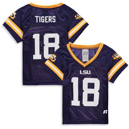 Toddler Russell Purple LSU Tigers Replica Football (Best Ncaa Football Jerseys)