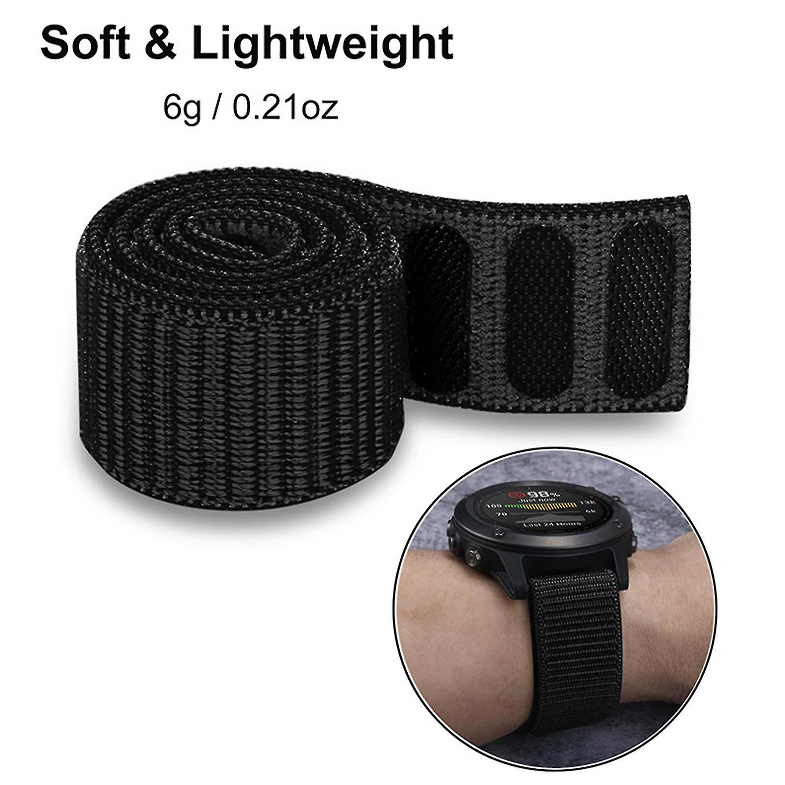 26mm 22mm 20mm Hook Loop Nylon Strap Compatible With garmin Fenix 6 6x Pro 5x 5 Plus 945 Watch Band Wristband Bracelet Walmart