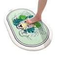 thumbnail image 1 of Floor Polyester Mat Absorbent Cartoon Bathroom Polyester Mat Bathroom Carpet Safety Comfortable Area Rug Living Room Home Beside Bathtub Bedroom Type9, 1 of 8