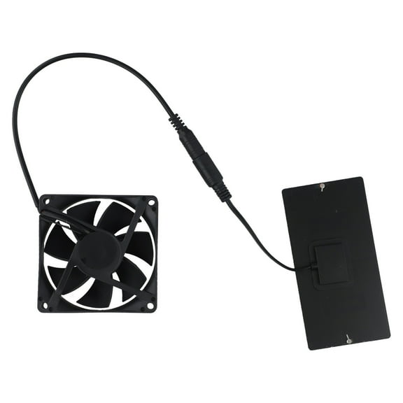 AFQH 10W 12V Solar Exhaust Fan With DC Mini Ventilator Solar Panel Powered Fan For RV Roof Home Vent Fans Cooling Fan