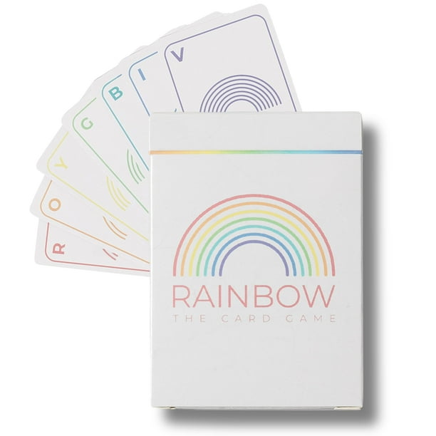 Juego de cartas Rainbow The Card Game 2-6 jugadores