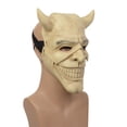 thumbnail image 4 of Cubierta facial de látex para cosplay, figura de película de terror, cubierta facial de película de terror, disfraz de Halloween, rendimiento de alta gama, 4 of 6