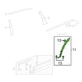 thumbnail image 4 of Cubierta de de Ceja Con la Rueda, 75395 Tla A01 Fit Sin Costuras Tibrete de de la Rueda Trasera Trasera Fácil para 2017 A 2022, 4 of 7