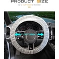 thumbnail image 2 of Disposable Steering Wheel Covers, Transparent Car Accessories, Plastic Steering Wheel Cover, Steering Wheel Protector (Translucent-50pcs), 2 of 6