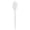 A002- Clear (B), variant on Clear Plastic Forks Heavy Duty | Bulk Disposable Plastic Utensils for Parties Weddings Gatherings 100 Pack