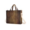 thumbnail image 7 of FORMRS Womens Corduroy Tote Bag Crossbody Shoulder Handbag with Pocket, Wood Grain, 7 of 7
