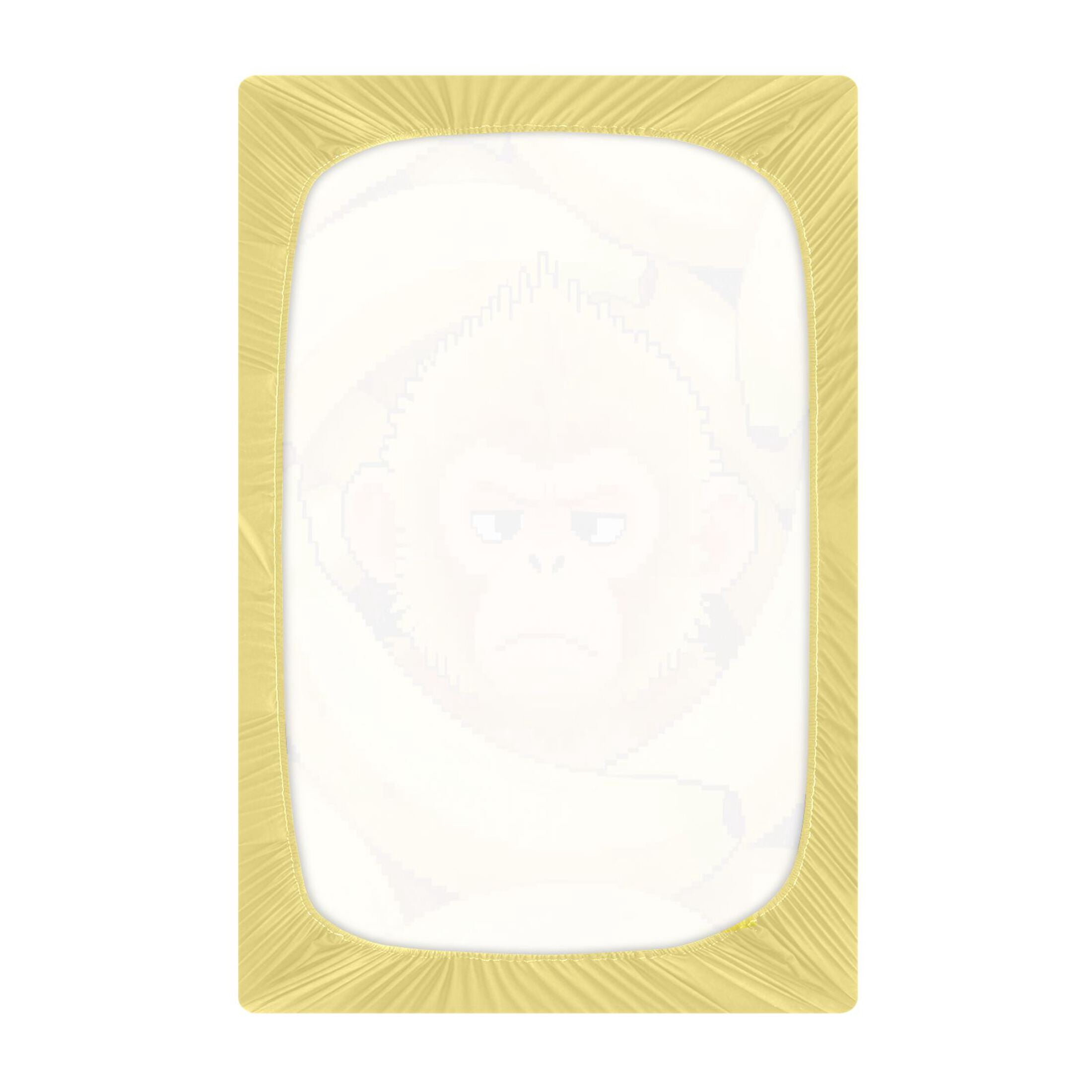 Baby Essentials 52”x 28”- Standard Cotton-like Modal Elastic- Monkey Pattern Design Crib Sheets for Newborns and Toddlers