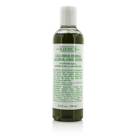 Herbal Cucumber - Kiehl's - Cucumber Herbal Alcohol-Free Toner - For Dry or Sensitive Skin Types -250ml/8.4oz