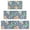 Pioneer Flower Floral-1, variant on Pioneer Flower Floral Print Pattern Kitchen Rugs Sets Of 3,Kitchen Runner Rugs Non Skid Washable,Decorative Kitchen Floor Mats for Kitchen,Sink,Laundry,17"x30" 17"x47" 17"x59"