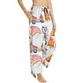 thumbnail image 2 of Balery Gnome Camping print Women's Pajama Pants,Ultra Lightweight Pjs,Lounge Pant-Medium, 2 of 9