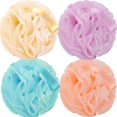thumbnail image 1 of Puf de malla exfoliante Bath Luofah Sponge Farmoga, 50 g, paquete de 4, 1 of 7