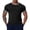 Black_009, variant on Domuza Men's Fashion Short Sleeve Tshirts Lightweight Muscle Fit Tops Workout Athletic Crewneck Summer Casual Tees Gray S