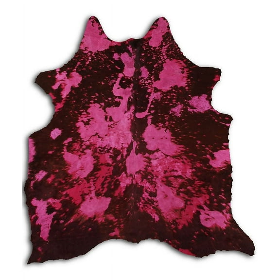 Courtly cowhide rugs for sale DISTRESSED PINK rug