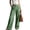 Green -BU32, variant on Linen Pants Women Wide Leg Palazzo Summer Flowy Pants Beach Vacation Clothes Elastic Waist Travel Trousers with Pockets 2026 White M