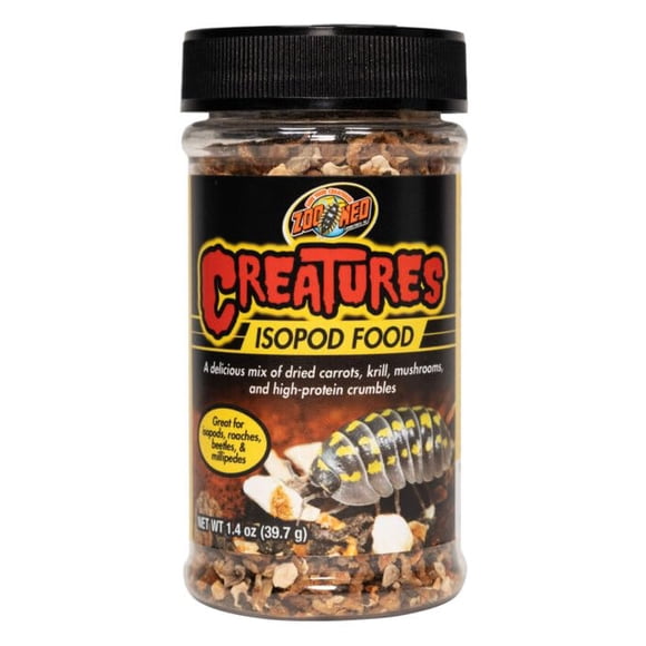 Alimento para Isópodos Zoo Med Creatures 40 g Alto en Proteínas