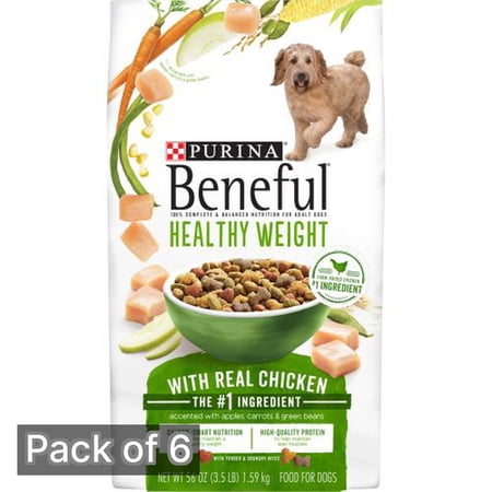 Beneful Healthy Weight 3.5lb (Pack of 6)