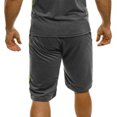 thumbnail image 6 of ZVNAΖH Mens Solid Drawstring Waist Sports Shorts Cotton Running Workout Gym Shorts, 6 of 6