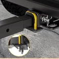 thumbnail image 7 of Nilight Trailer Hitch Tightener for 2 Inch Trailers Hitches Mount Anti Rattle Heavy Duty Steel with Rubber Cover Yellow U Bolt Matte Black Plate Electrophoresis Anti-Rust Triple Protective, 7 of 7