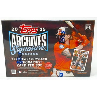 2025 Topps Archives Signature Series Baseball Active Player