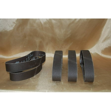 BLUEROCK ® Pack of 5 #180 Grit Sandpaper Aluminum Oxide Sanding Belts for BBS-40A
