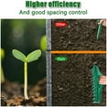 thumbnail image 3 of Sowing Spacer, Compact Adjustable Increase Seeding Efficiency Reusable Soil Digger Planter Set Comfortable To Hold 12 Holes  for Loosening Soil, 3 of 7