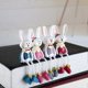 thumbnail image 5 of 4 Pcs Easter Bunny Figurine Rabbit Statues Animal Ornaments Table Centerpieces Fairy Garden Miniatur, 5 of 5